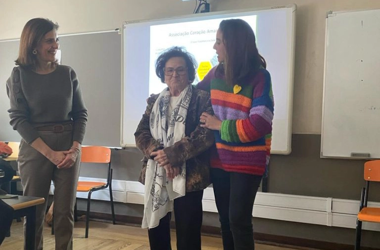 utentes e voluntarias