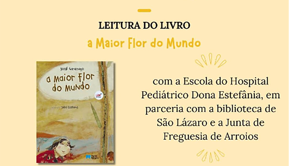 pormenor do cartaz sobre o conto