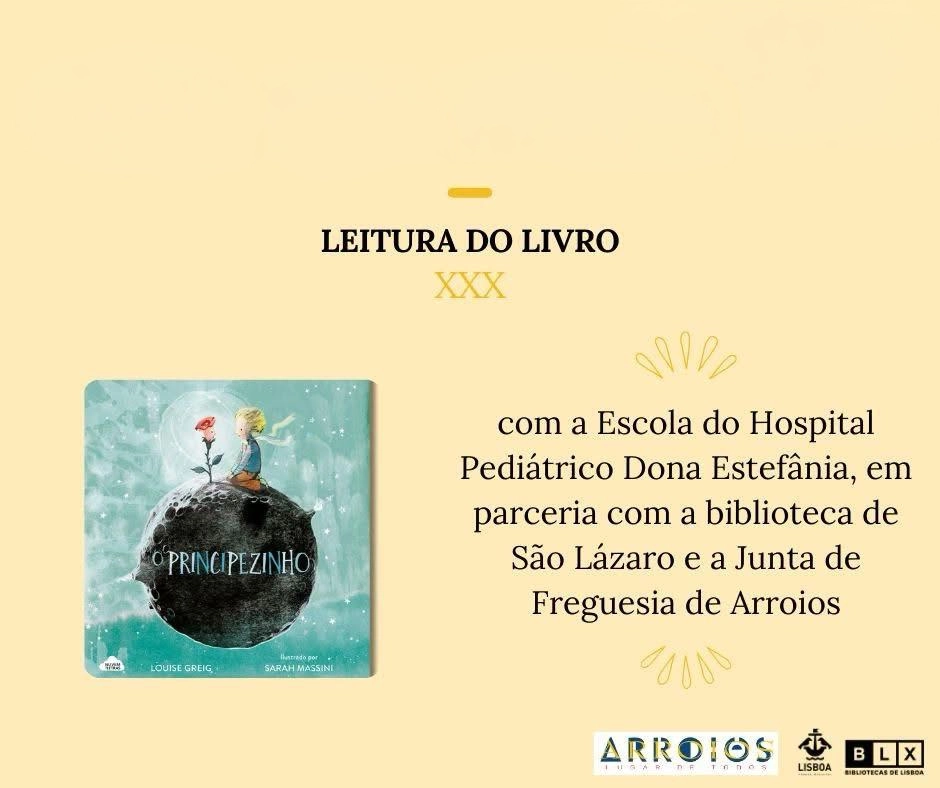 cartaz de leitura do conto o princepezinho