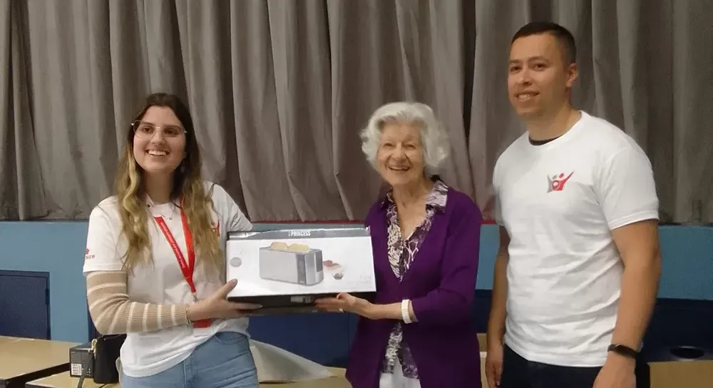 entrega de premio