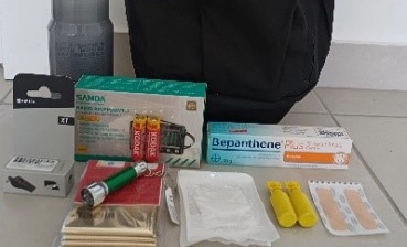 kit com varios objectos
