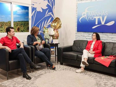 Drª Paula Sobral à conversa no programa Manhãs da TV