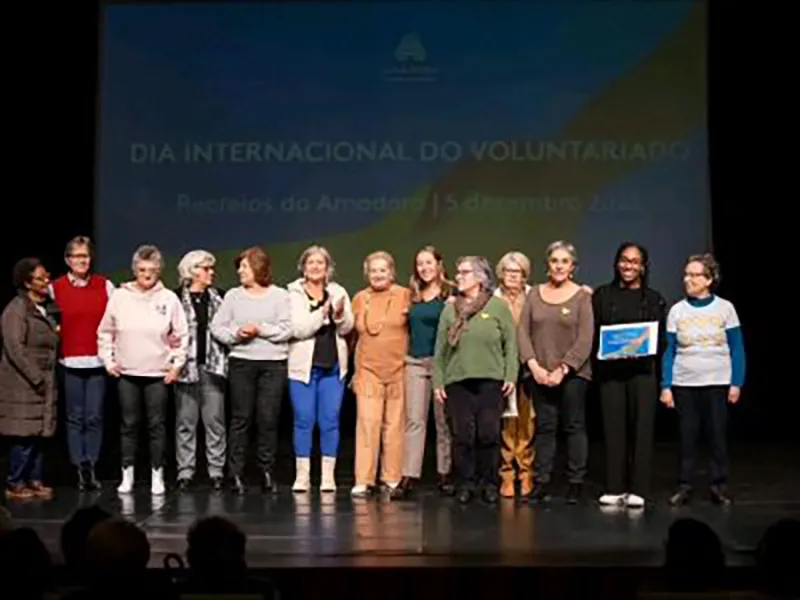 A Delegação foi distinguida com o “Diploma de mérito” emitido pela Câmara Municipal da Amadora
