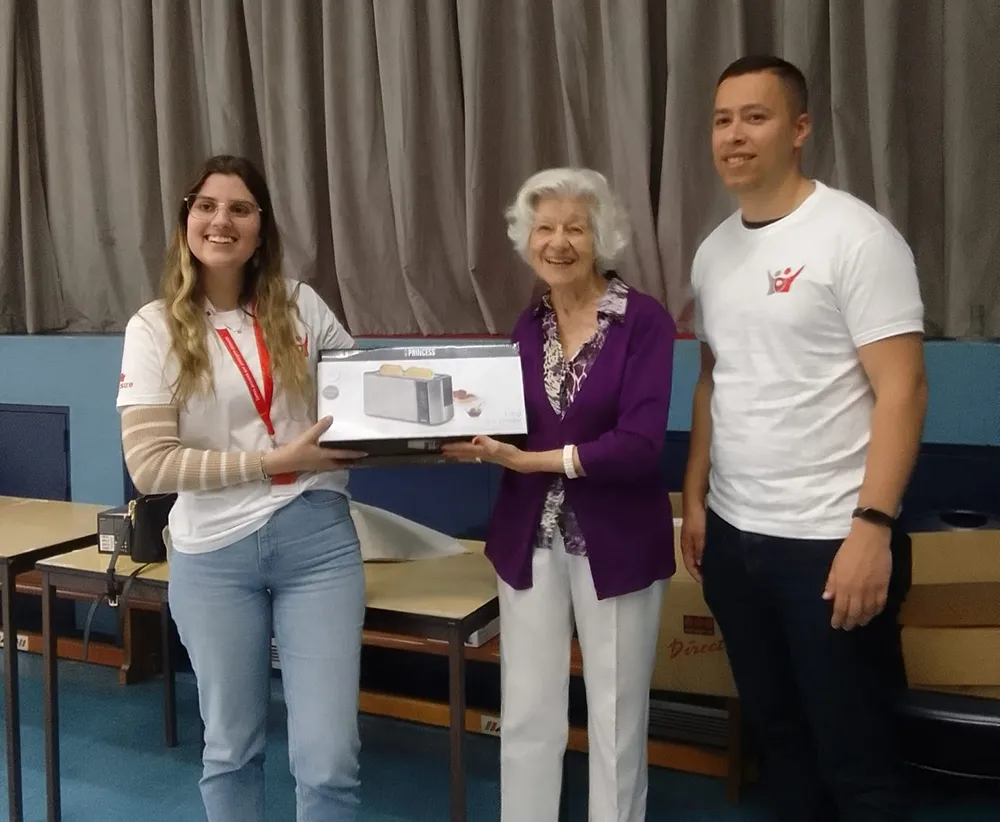 entrega de premio