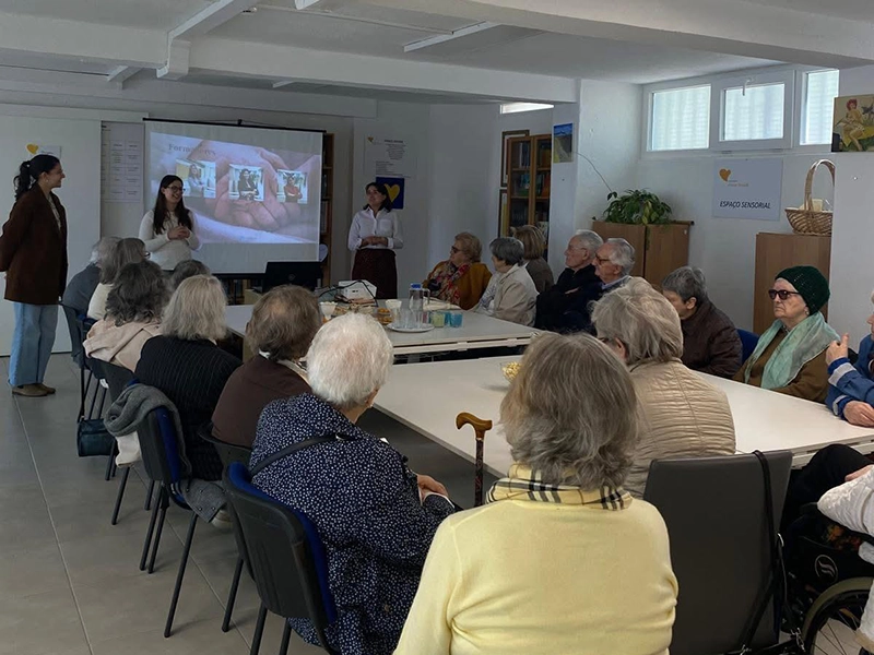 apresentacao com projecao