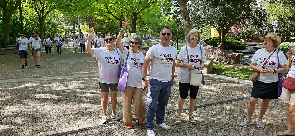 caminhada solidaria
