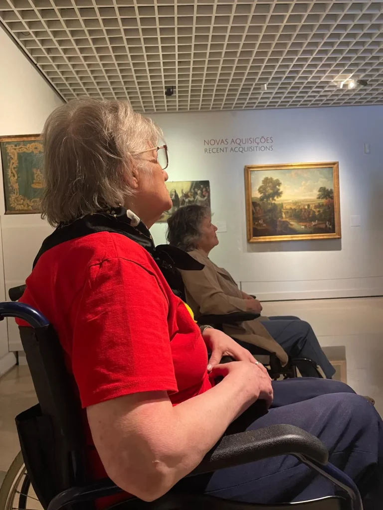 visita a museu