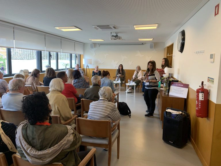 encontro de utentes e cuidadores
